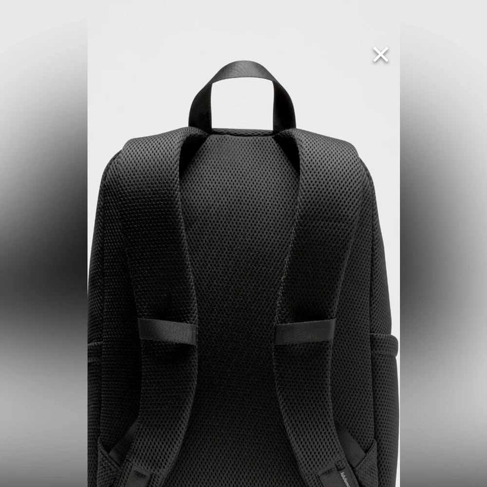 Lululemon Everywhere Backpack 22L Mesh Black NWT
